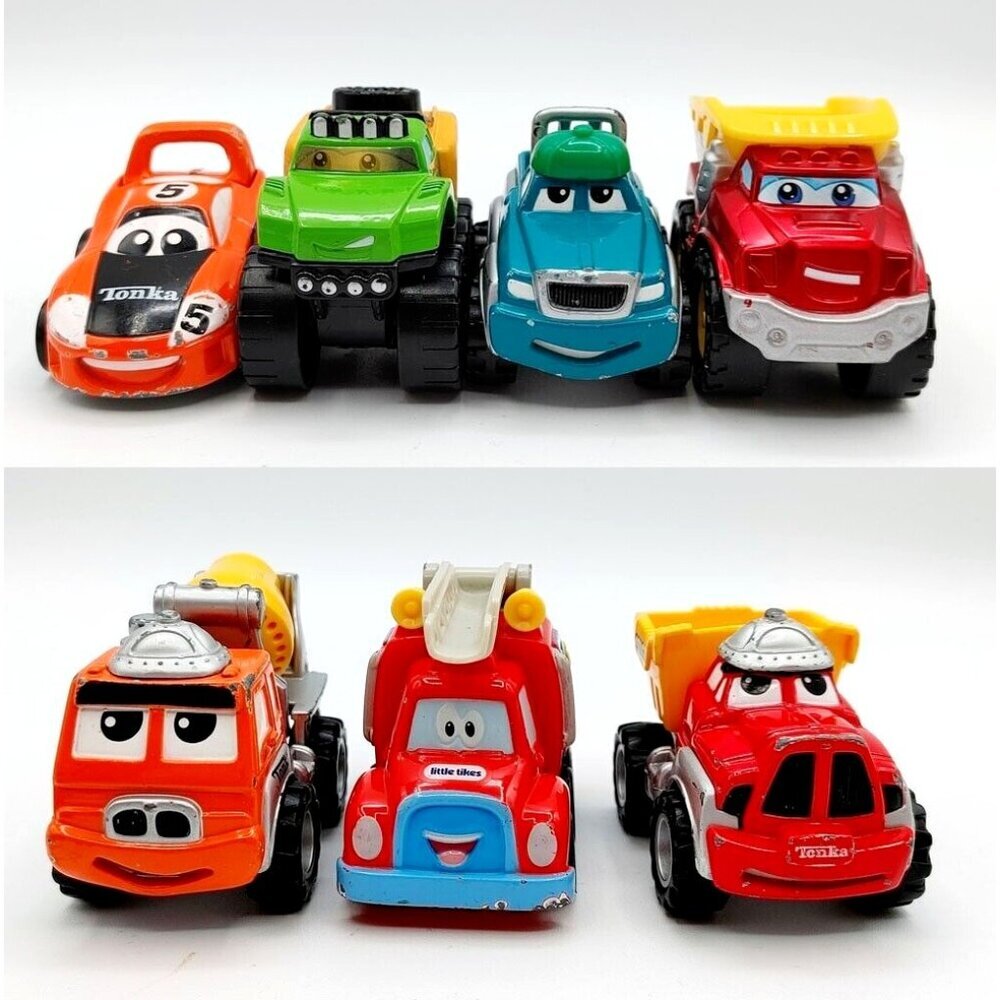 2000 -2011 Maisto Hasbro Tonka Chuck & Friends Lot of 7